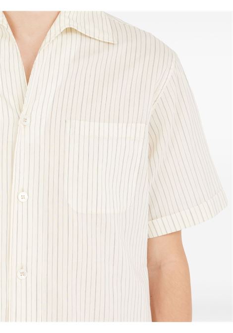 camicie maniche corte uomo beige MAISON MARGIELA | S50DR0009 M35276001F